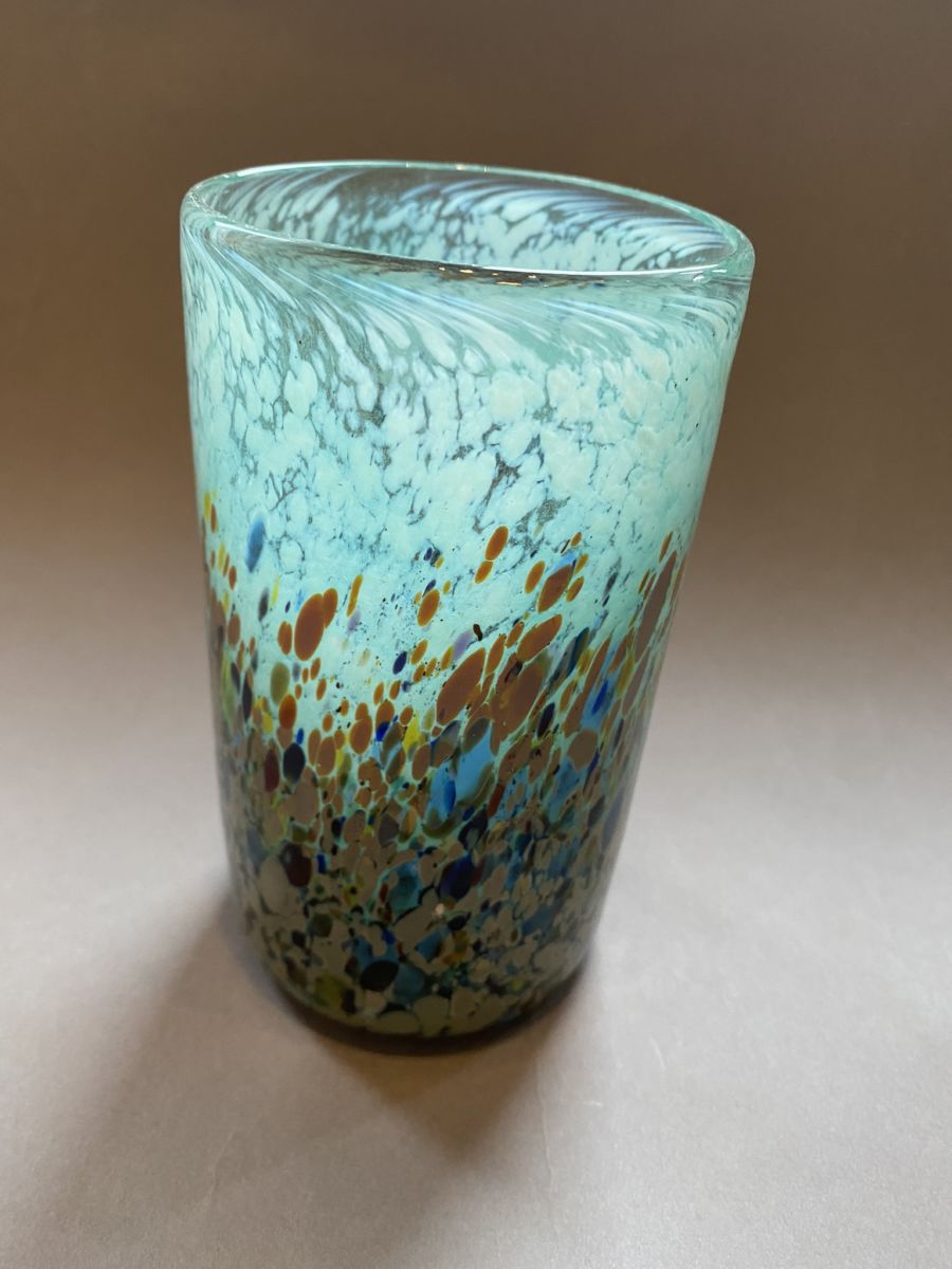 Drinking Glasses Greens - James Wilbat Glass Studio